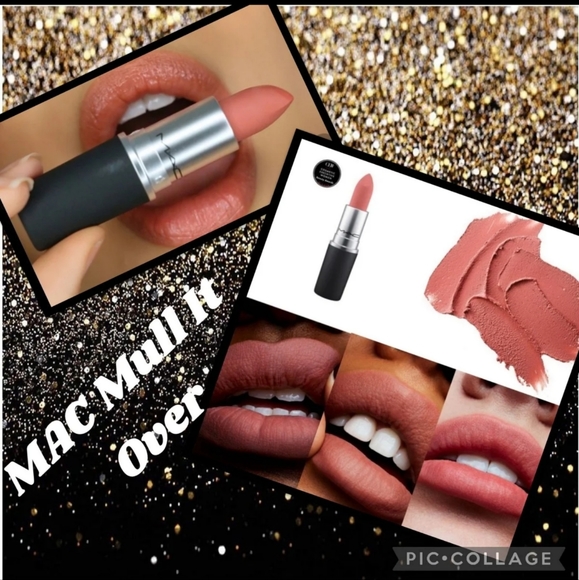 Mac Mull it Over Powder Kiss Lipstick - Picture 2 of 9